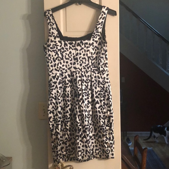 Black and while leopard print dress - Picture 3 of 3